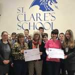 Cancer Charities receive cash from St Clare's