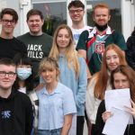 Celebrations for St Clare's A-Level students