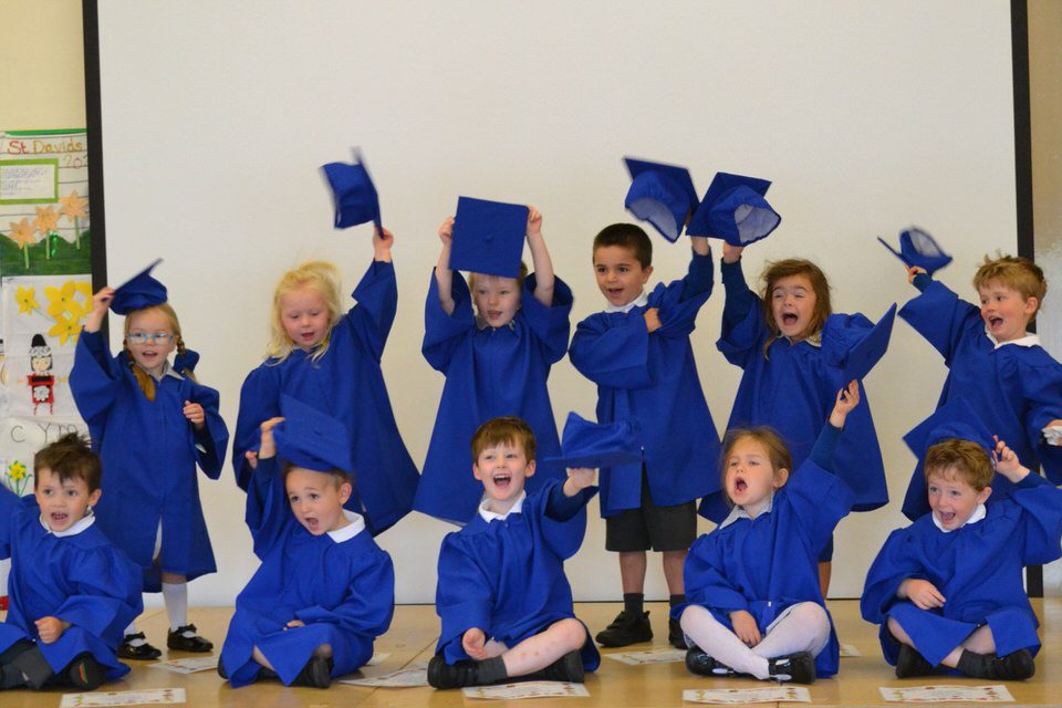 Nursery graduation ceremony